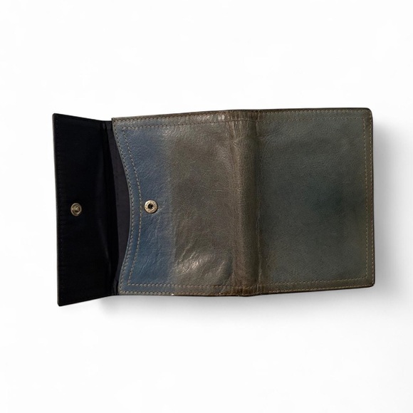 Miu Miu Vintage Blue Trifold Wallet - Picture 4 of 6